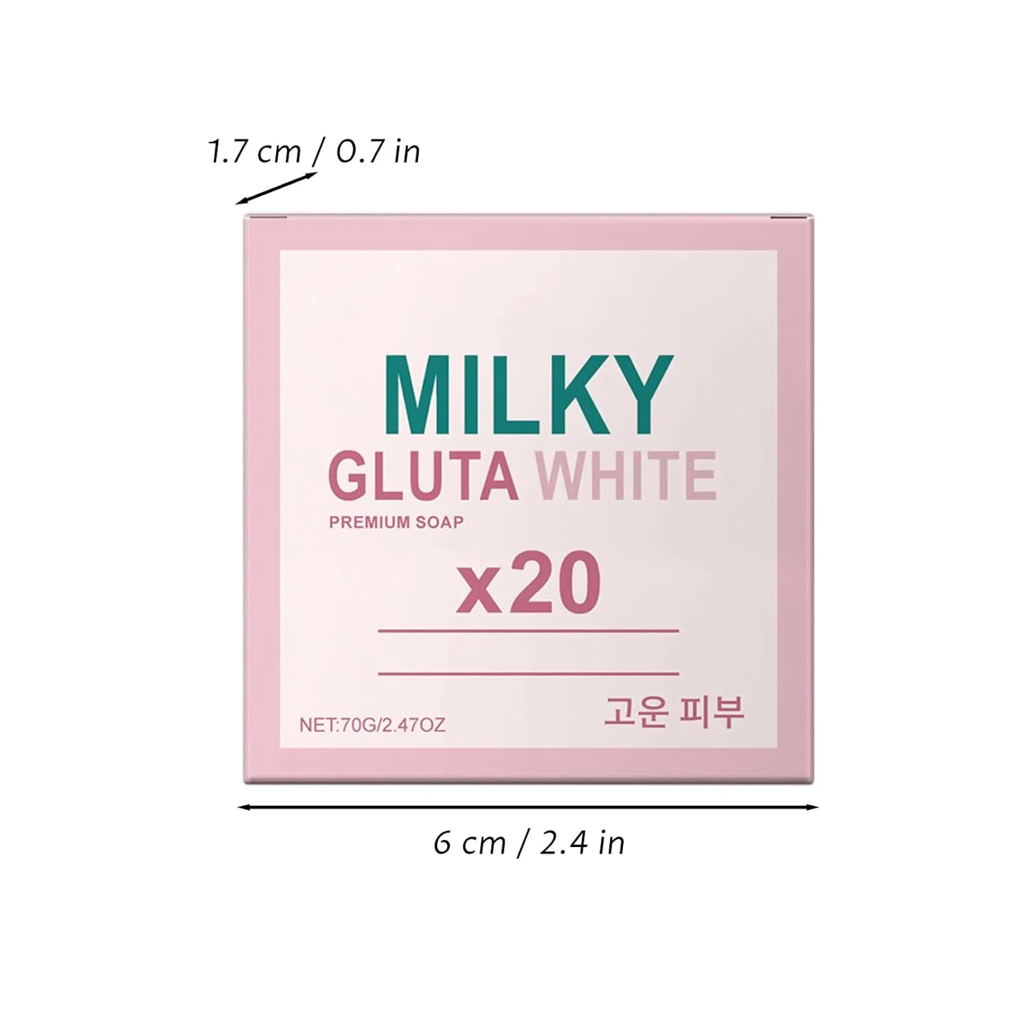 Мыло для лица и тела Gluta White, Lawnrden, 70 г, 1Stk — фото 2