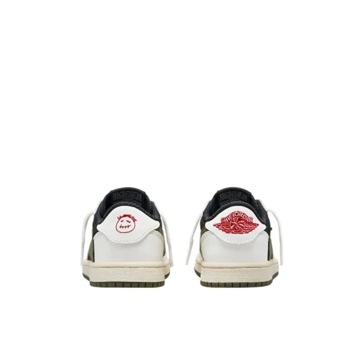 Детские кроссовки Air Jordan 1 Retro Low OG SP Travis Scott Olive, Jordan, Цвет Grun — фото 4