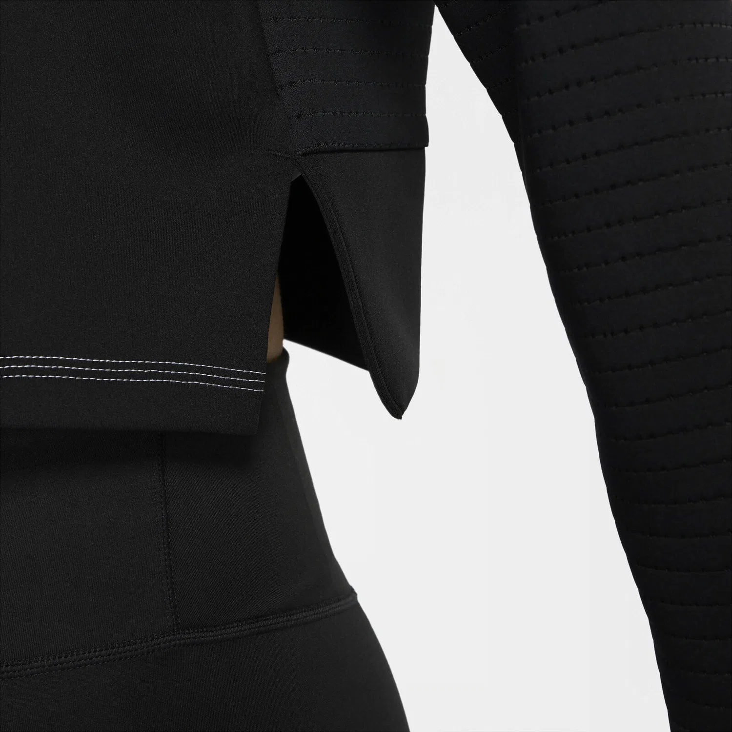 Женская блуза Pro Luxe Crew Nike, Schwarz — фото 4