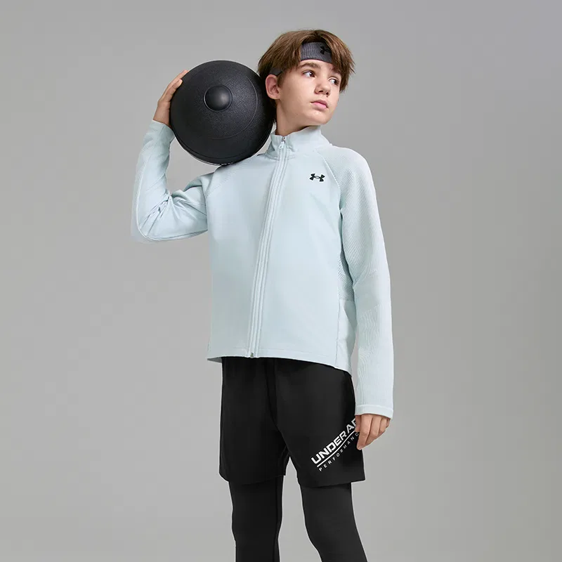 Детская верхняя одежда с воротником-стойкой Halo Gray Under Armour — фото 4