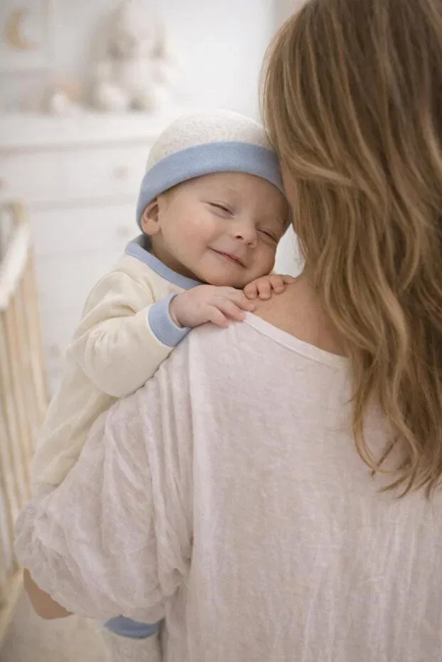 Детское боди-комплект для новорожденных мальчиков с принтом Duck Bys Baby Fashion, White Blue — фото 4