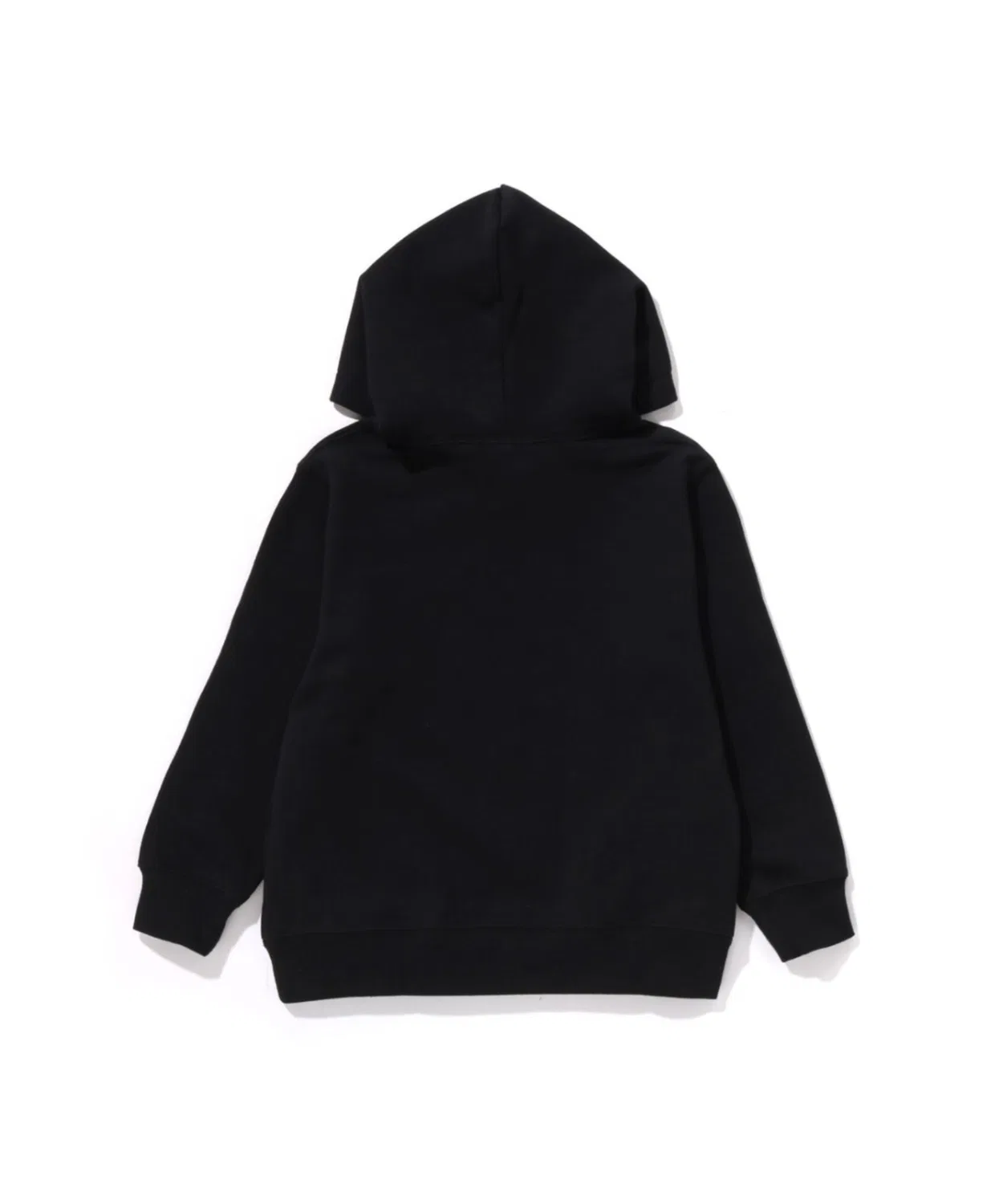 Детский пуловер-худи с длинным рукавомBABY MILO PULLOVER HOODIE A BATHING APE, Black — фото 2