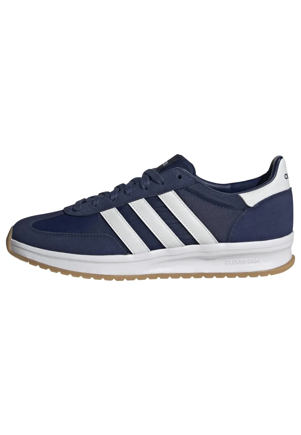 Детские кроссовки с текстильным верхом Run 70s 2.0 Adidas, Dark Blue Cloud White Cloud White