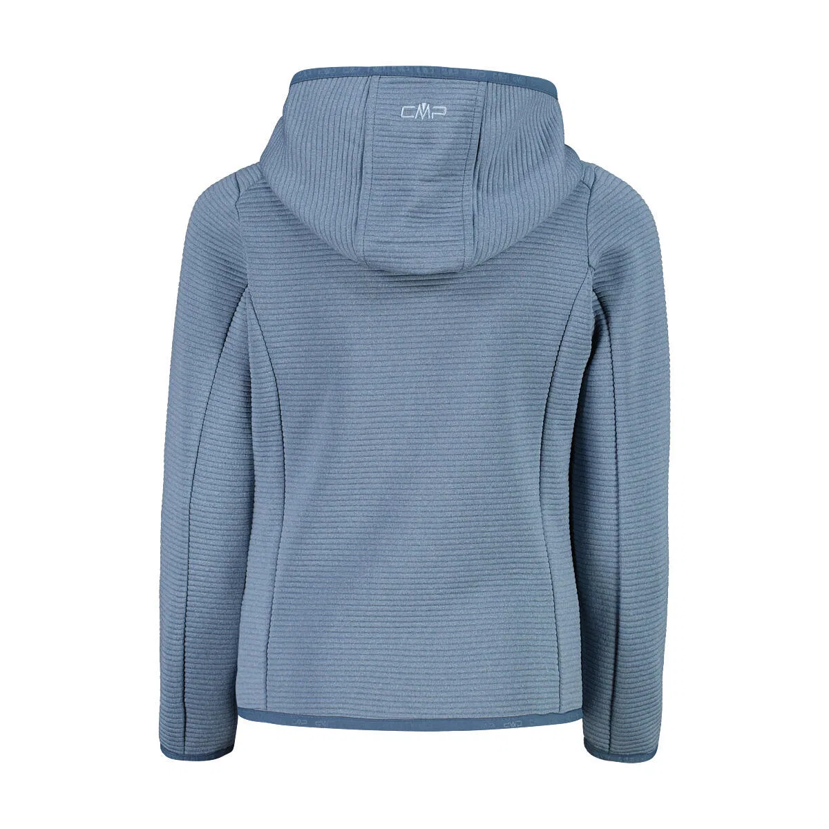 Детская флисовая куртка для девочек с капюшоном Fix Hood Jacket Cmp, Konigsblau Pastellblau Mediterranes Blau — фото 4