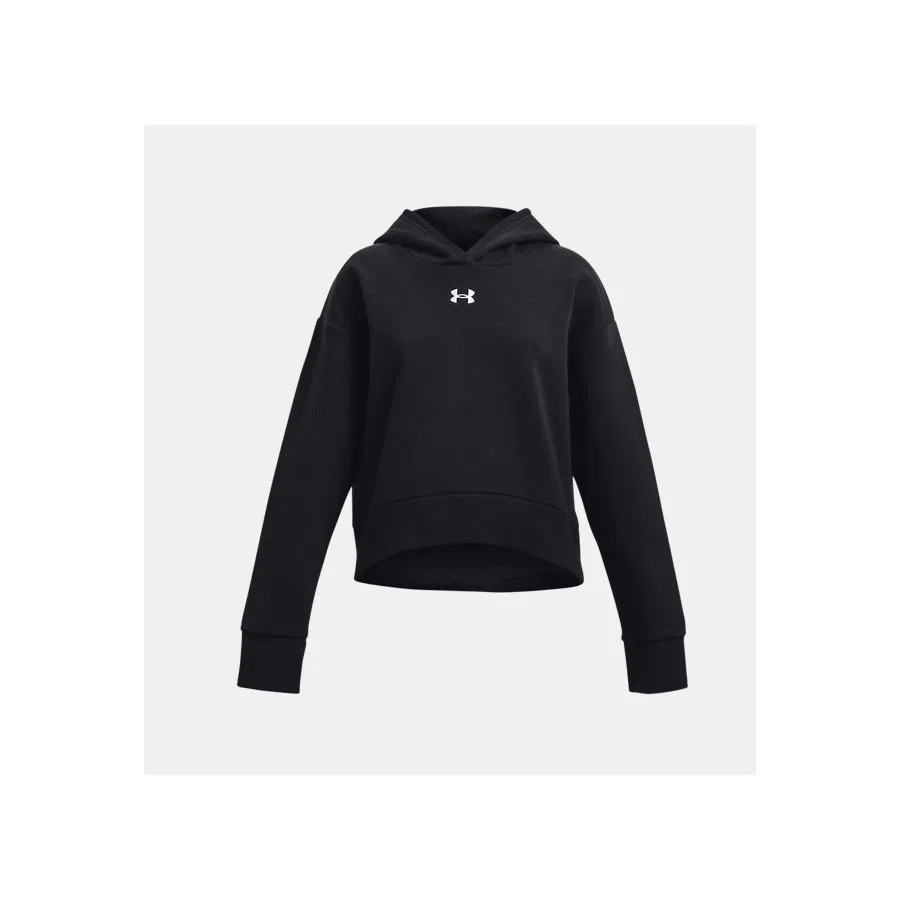 Детский свитшот с капюшоном UA Rival Fleece Under Armour, Серый — фото 4