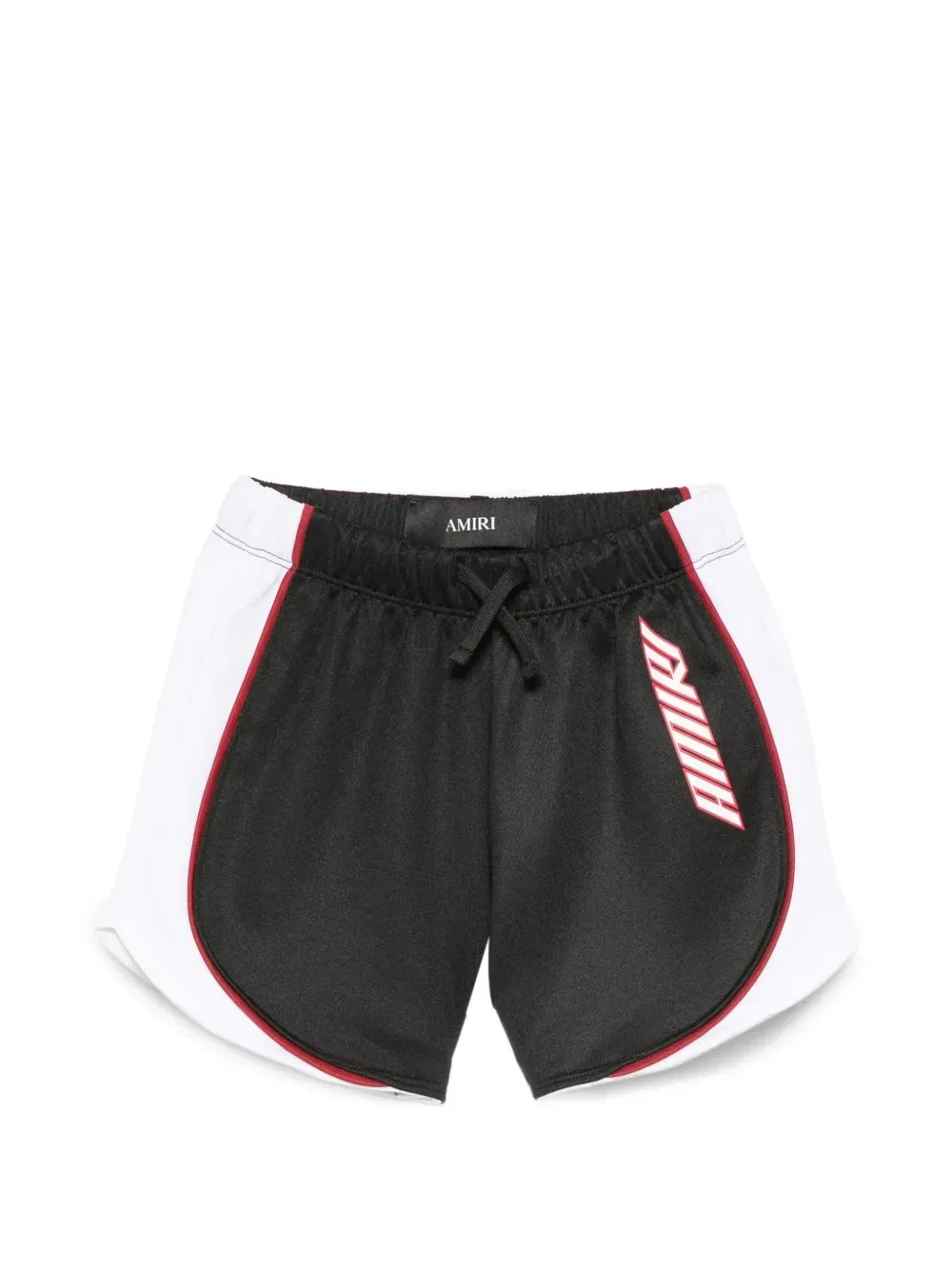 Шорты с принтом-логотипом Amiri Kids, черный