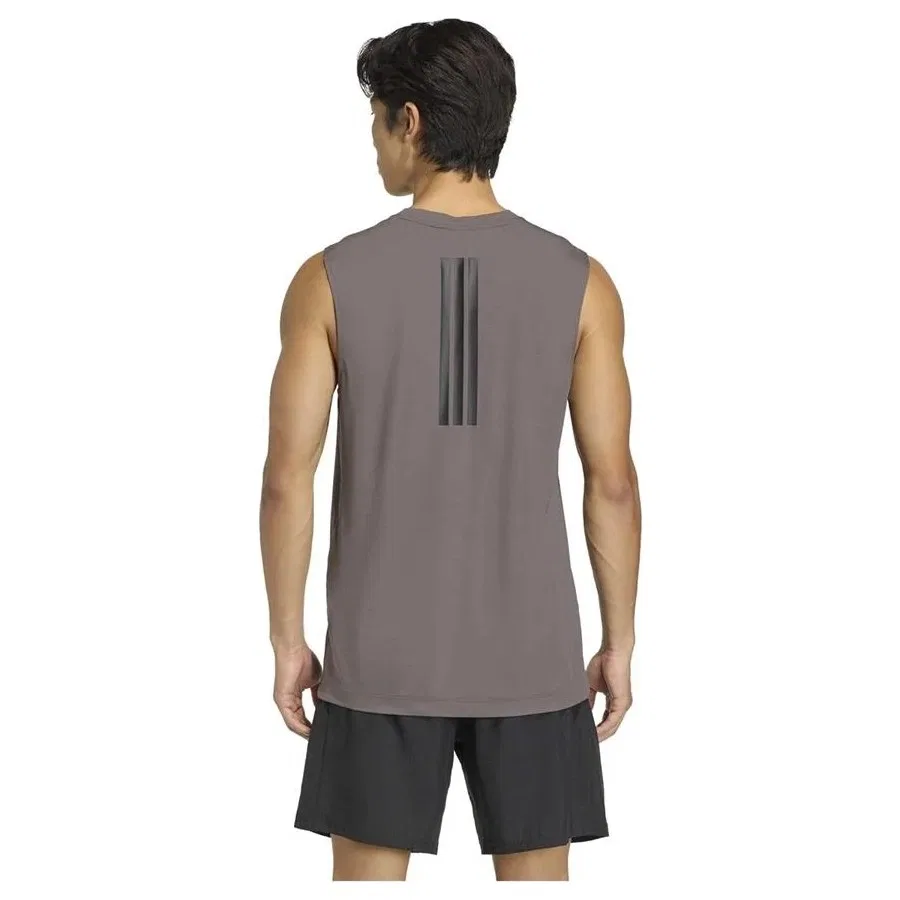 Спортивный топ adidas D4T PrimeLft TA, Коричневый — фото 3