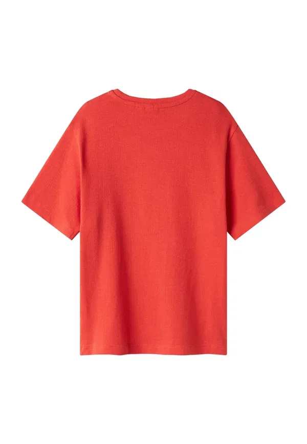Футболка с вышивкой famt kurzarmshirt Name It, красный — фото 2