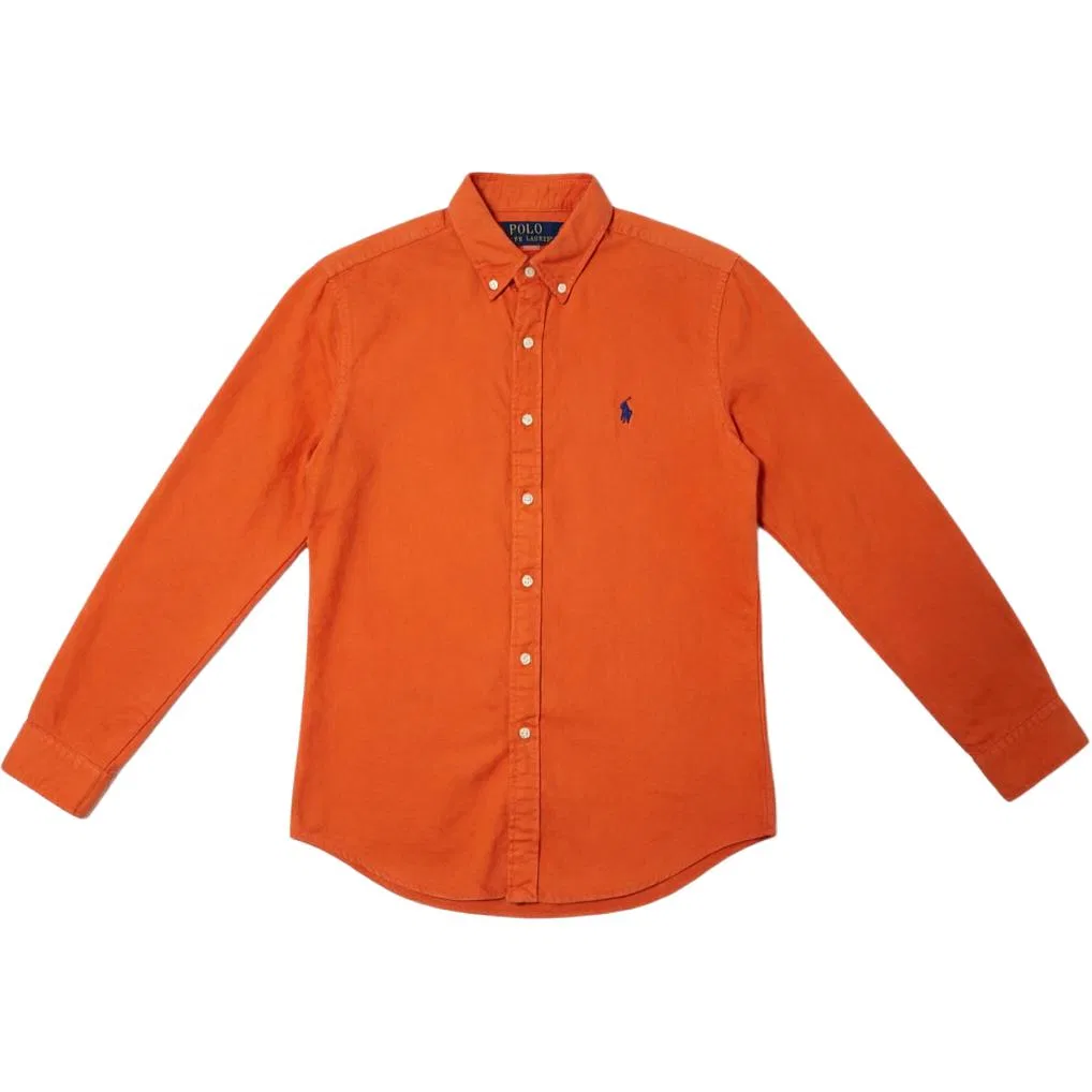 Мужская рубашка с воротником Orange Polo Ralph Lauren