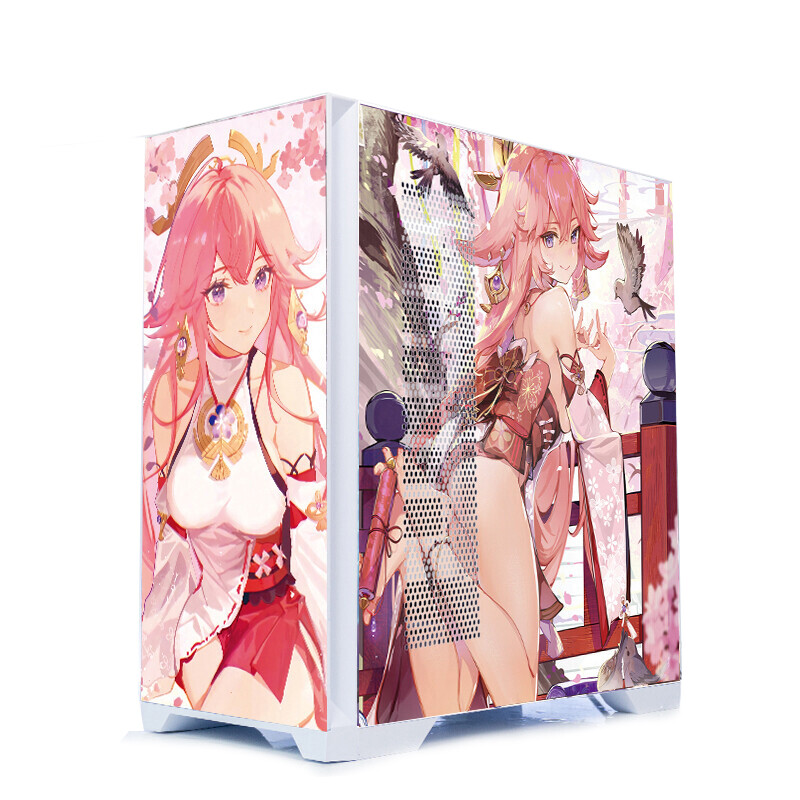 

Корпус SAMA Custom Xianma Yanzhishen Yae Miko, Mid Tower, белый/рисунок