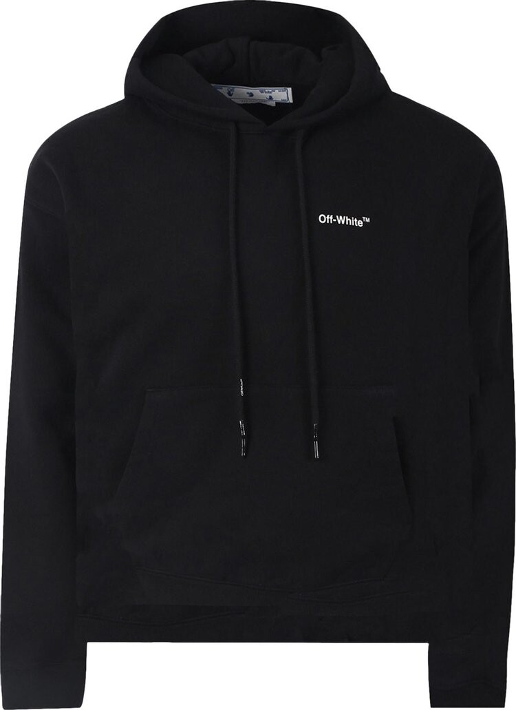 

Худи Off-White Caravaggio Deposition Over Hoodie 'Black/White', черный