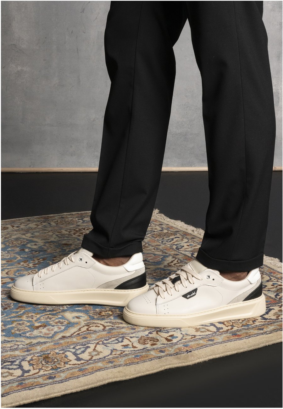Кроссовки Drudd Italia VENTURA-SNEAKERS, Off-White-Black/Off-White