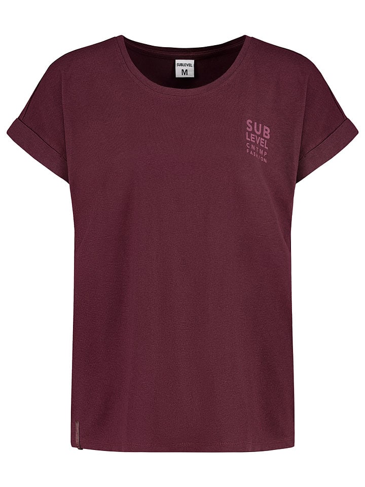 

Футболка Sublevel, бордовый