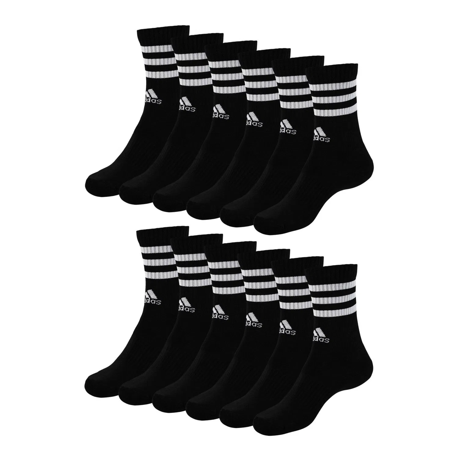 Мужские спортивные носки с махровой подошвой Adidas, Schwarz