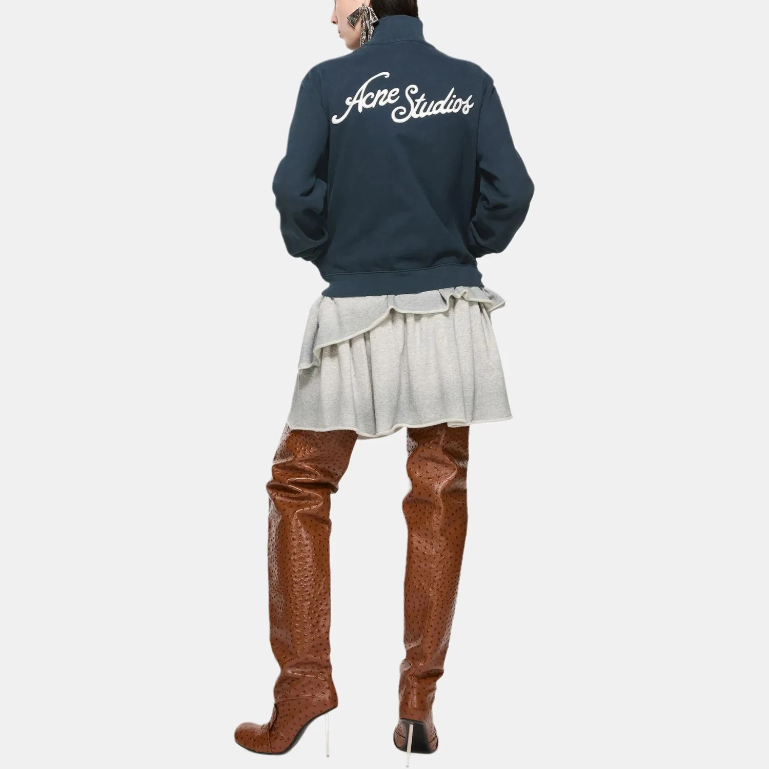 Унисекс куртка Acne Studios, Marine Blue — фото 3