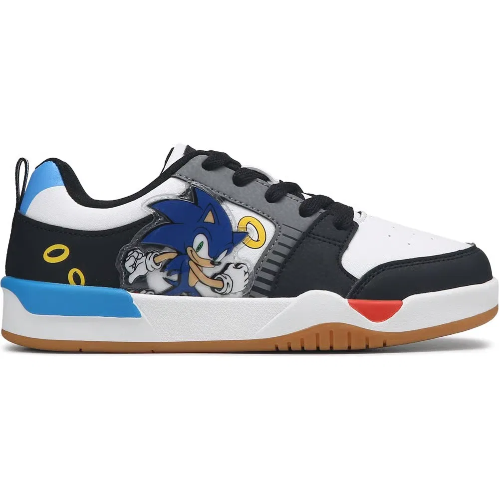 Детские кроссовки Sonic The Hedgehog, Sonic White Blue — фото 2