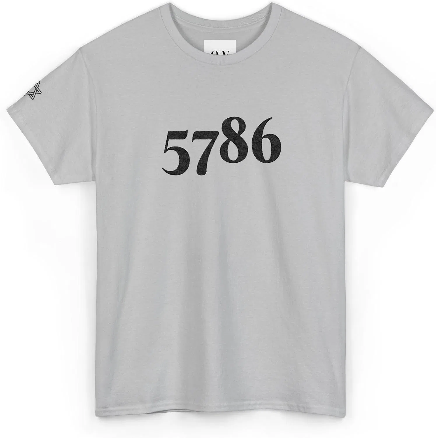 Мужская футболка с вышивкой Rosh Hashanah Generic, Sport Grey