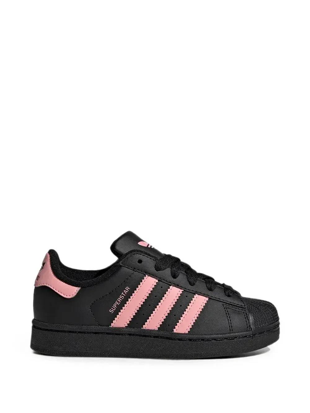 Кроссовки Superstar с носком-ракушкой Adidas Kids, черный