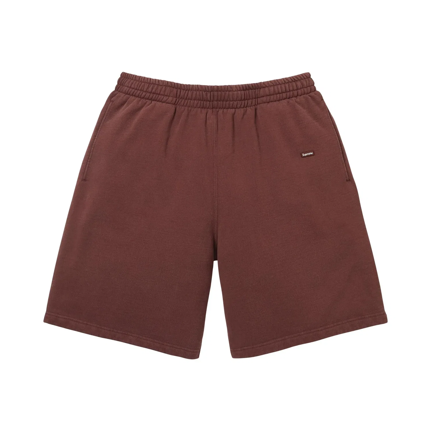 Шорты из футера Supreme Small Box, Brown