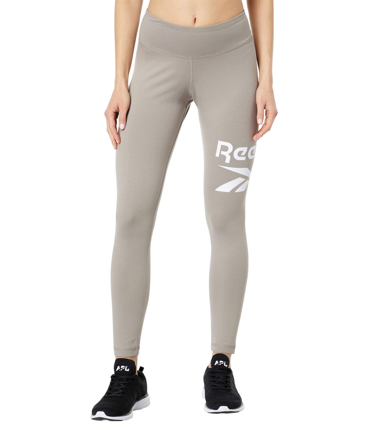 

Леггинсы Reebok Identity Cotton, светло-серый