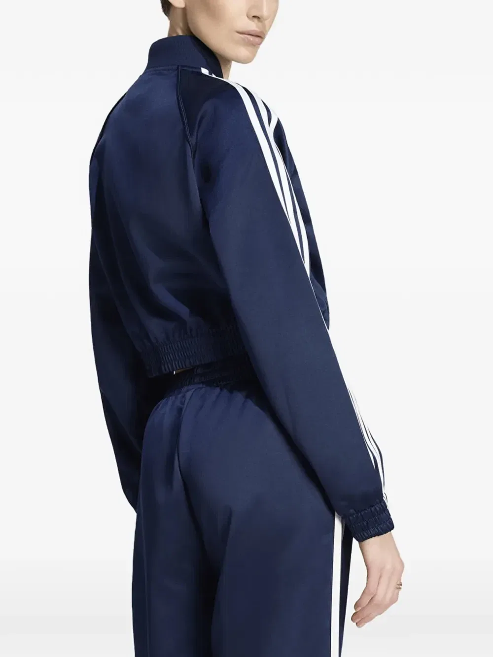 Укороченная куртка SST Adidas, синий — фото 4