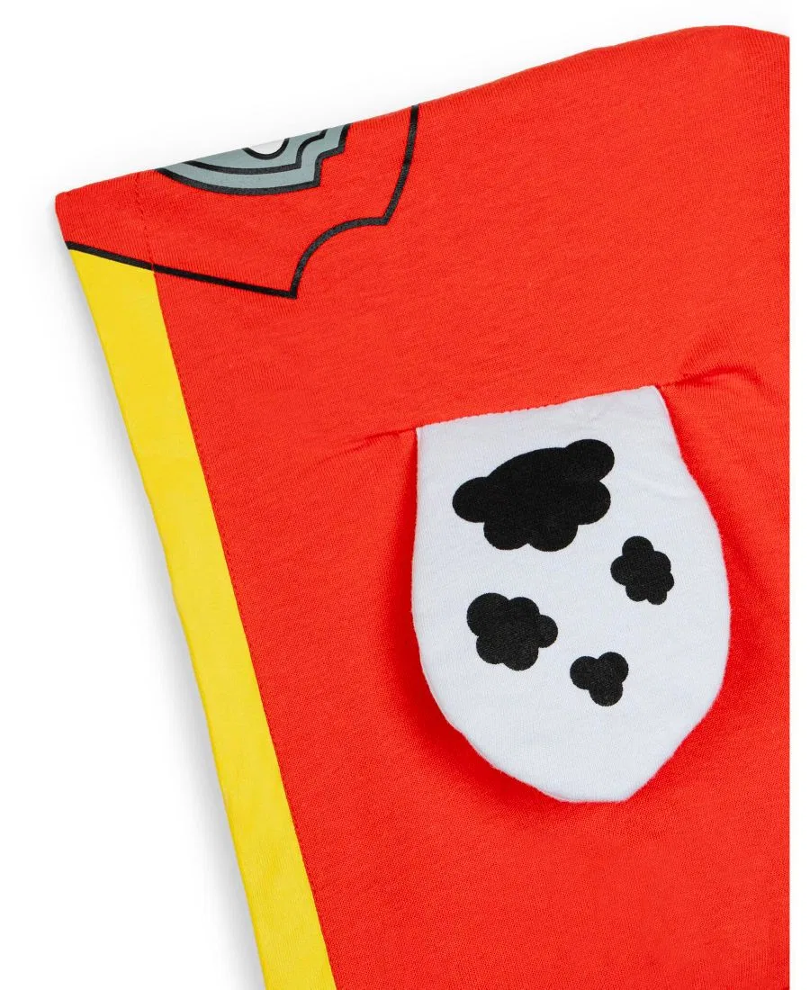Футболка-худи с капюшоном для мальчика, с принтом, Marshall Paw Patrol, Bright Red — фото 2