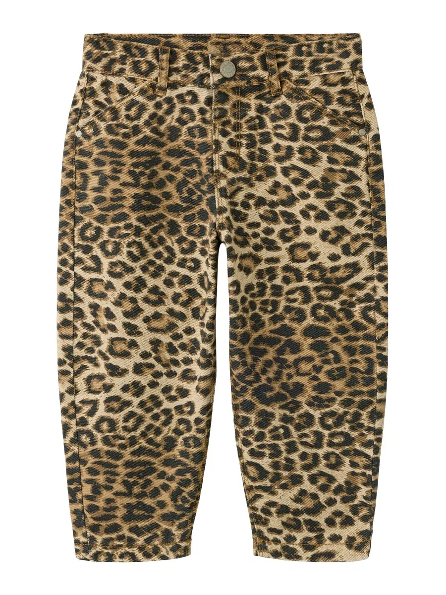 Джинсы свободного кроя NAME IT 'NMFBella' цвета капучино, светло-коричневый