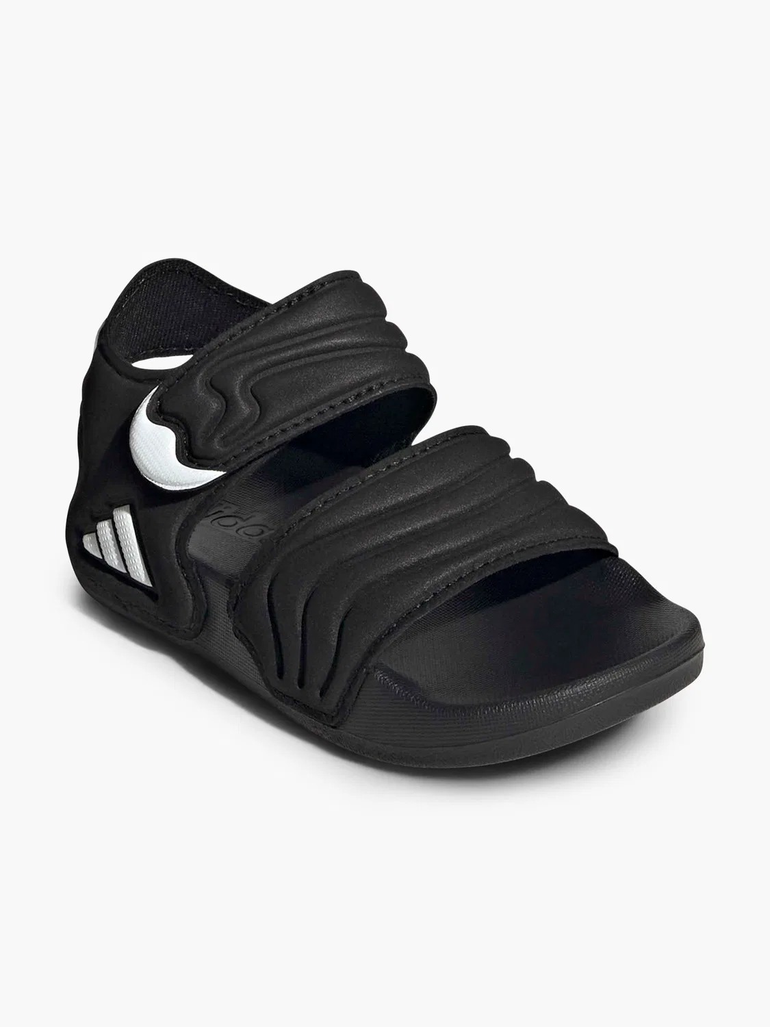 Детская сандалия на липучке Adidas ADILETTE SANDAL 2 I, черный — фото 2