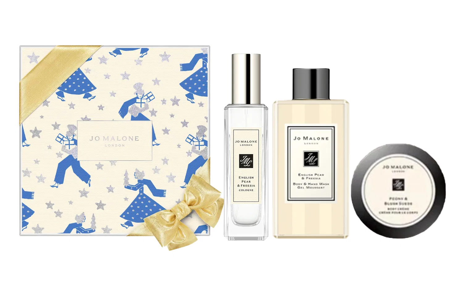 Женский набор парфюмерии English Pear & Freesia, Jo Malone London, 30 мл + 100 мл + 50 мл, Rose Patchouli