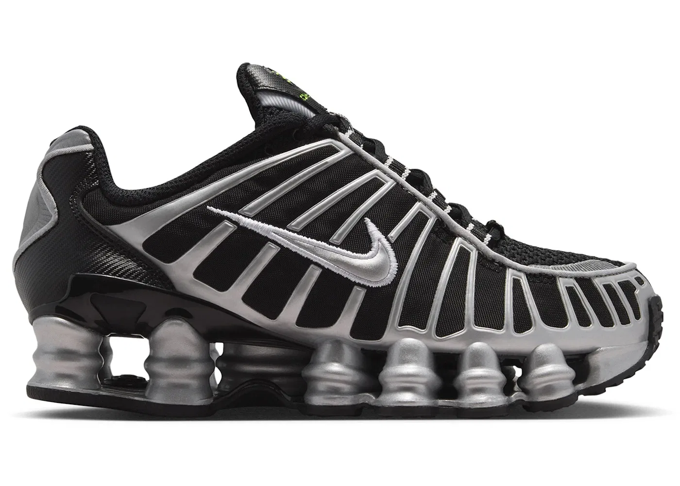 Детские кроссовки Lifestyle Nike Shox TL, Black/Volt Ice/Photon Dust/Metallic Silver