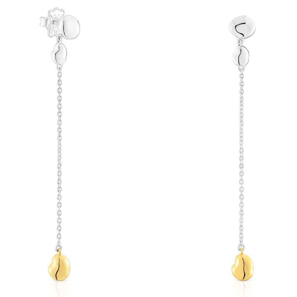 

Серьги Tous Joy Bits Long, позолоченное серебро/серебро