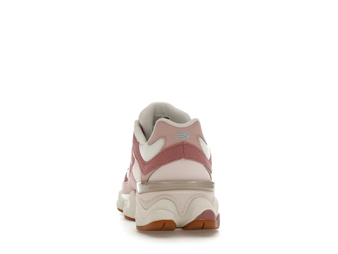 Детские кроссовки с широкой колодкой New Balance 9060, Rose Pink — фото 4