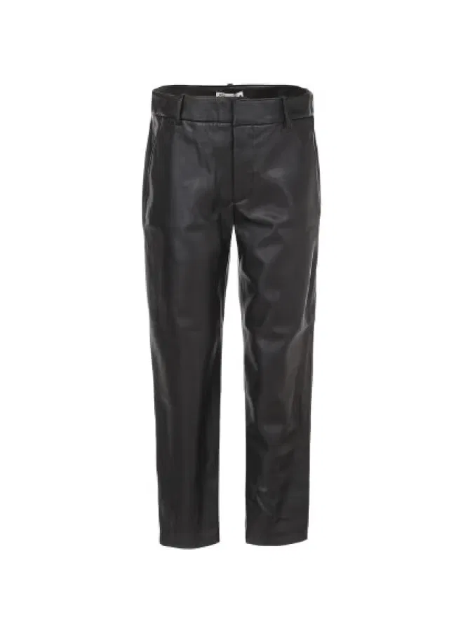 Брюки прямые мягкие комфортные Zara, черный