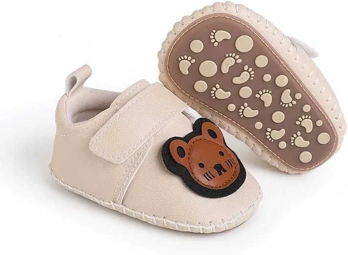 Детские кроссовки для мальчиков и девочек с мягкой подошвой Purepips, Beige — фото 4