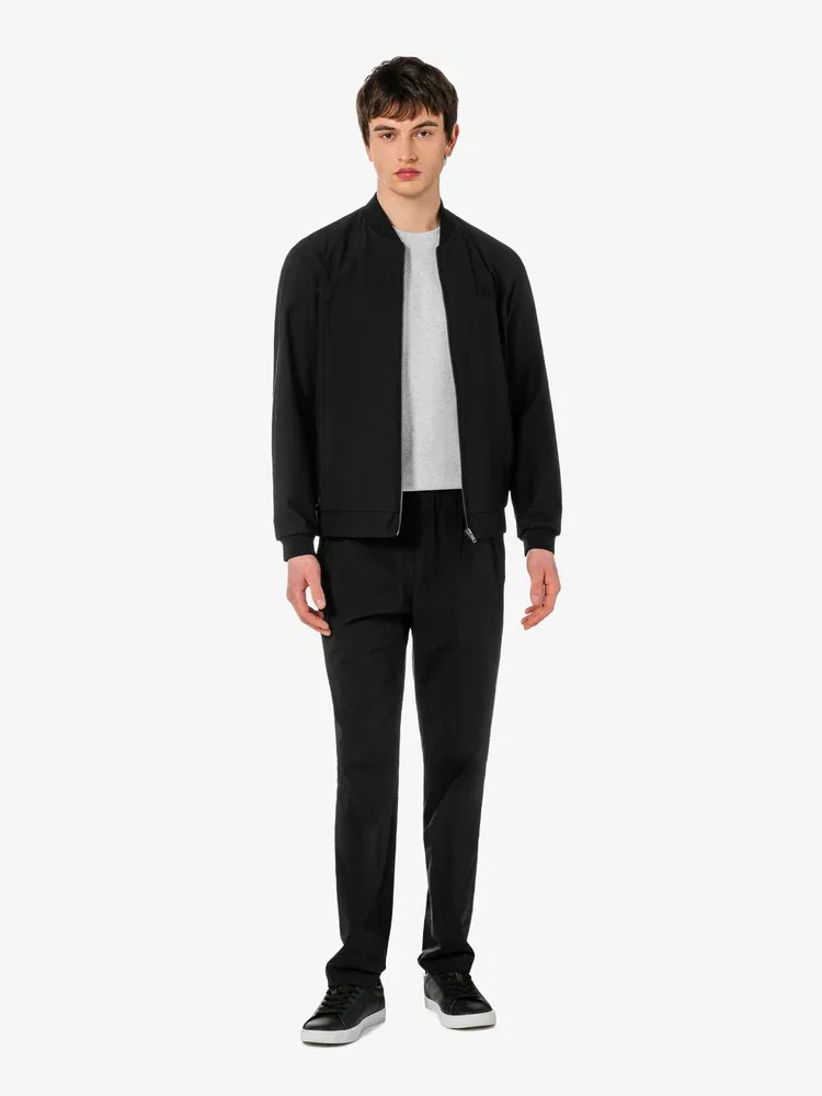 Штаны спортивные, утепленные LACOSTE, Black