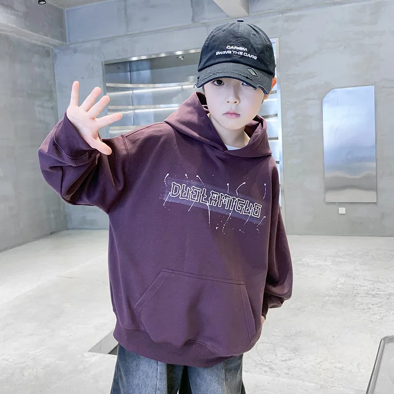 Детское худи Lanza, Dark Purple — фото 4
