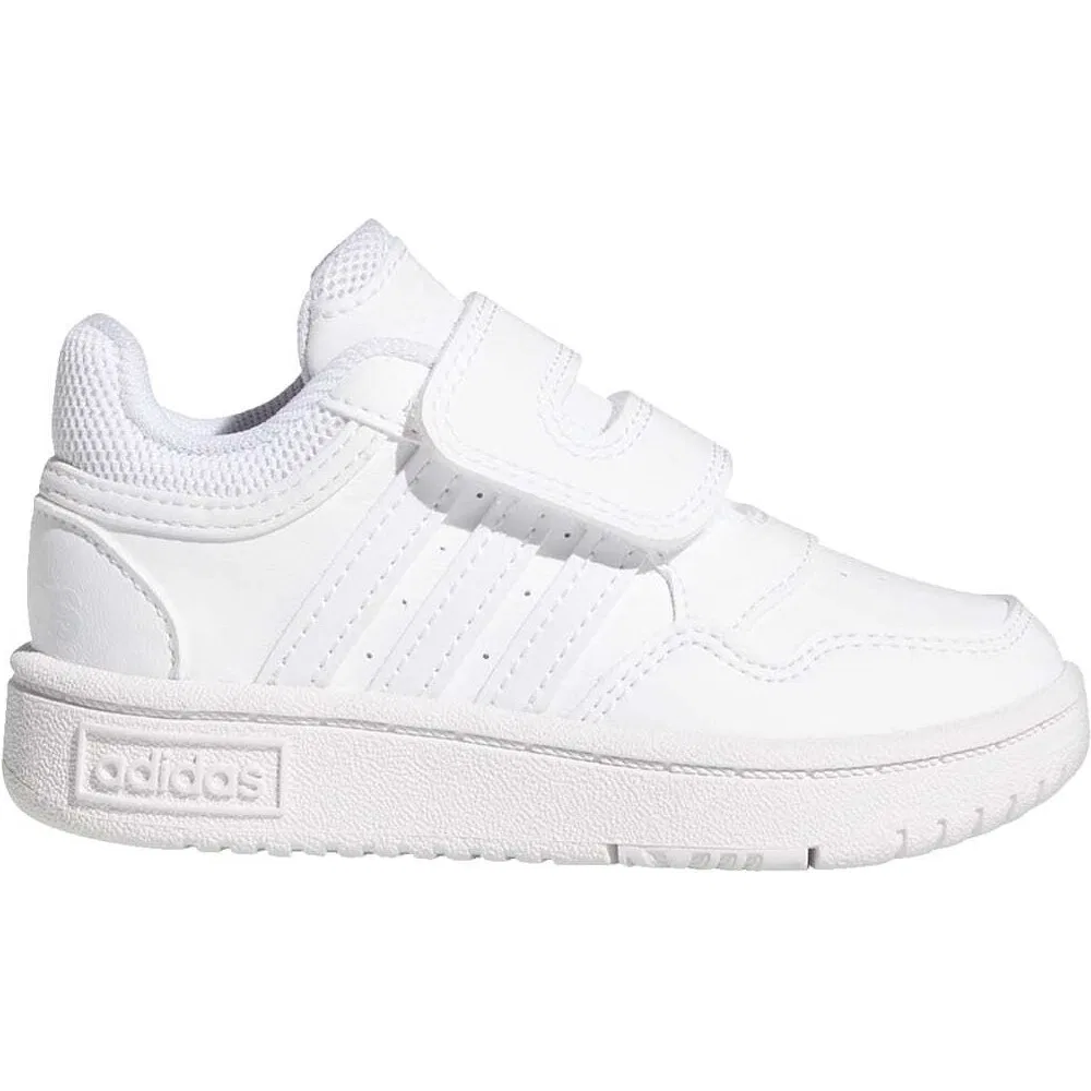 Детские спортивные кроссовки на липучках с нескользящей подошвой GW0442 Hoops adidas — фото 2