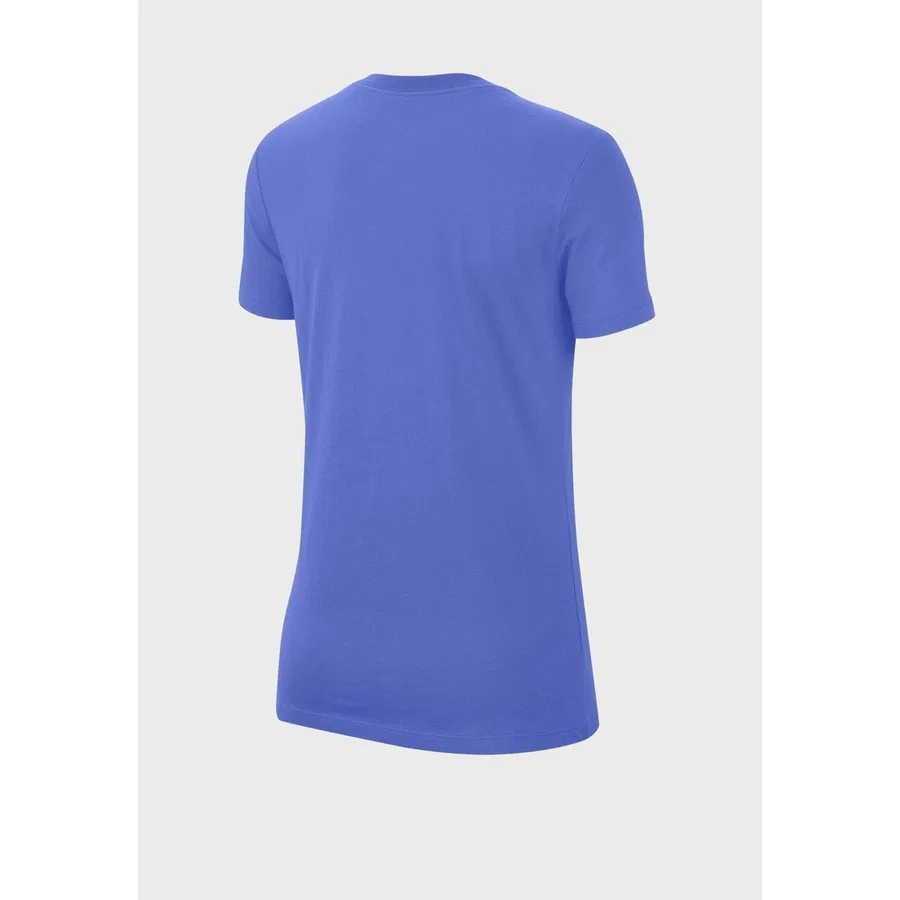 Футболка женская с принтом Nike Sportswear Icon Futura Essential, Синий — фото 2