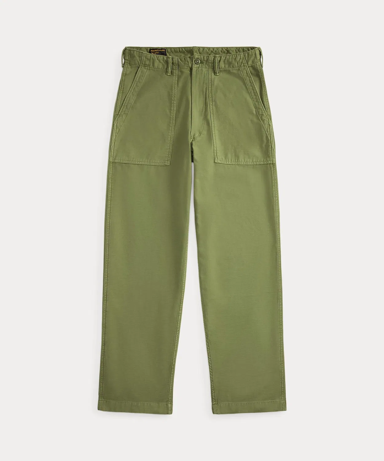 Мужские брюки свободного кроя из сатина наизнанку Utility POLO RALPH LAUREN, Green