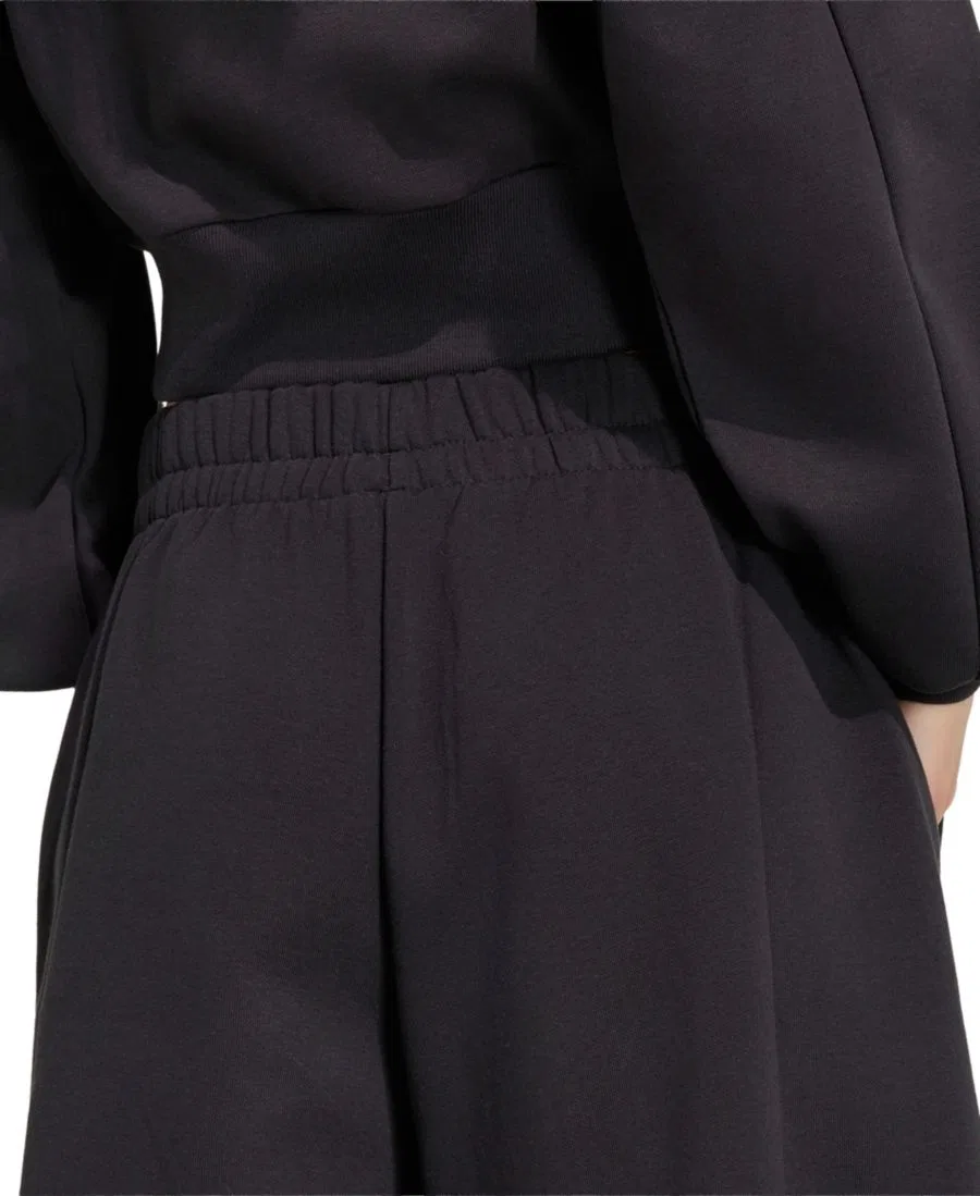 Женские брюки-баррель из флиса с утяжкой, Essentials Contemporary adidas, Black — фото 4