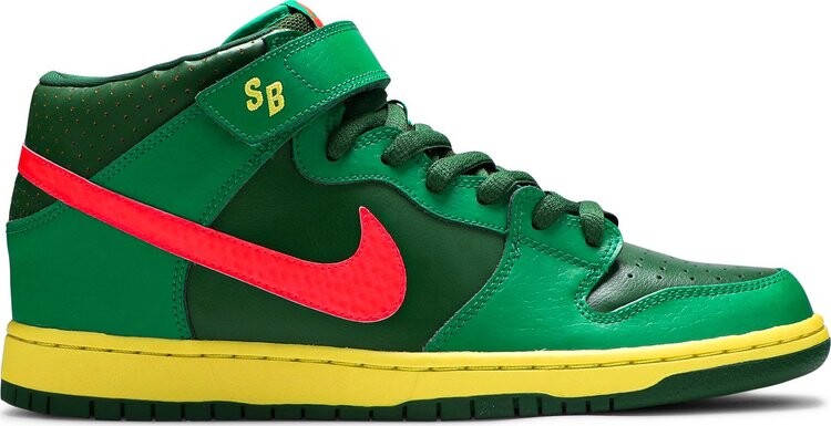 

Кроссовки Nike Dunk Mid Pro SB 'Watermelon', зеленый