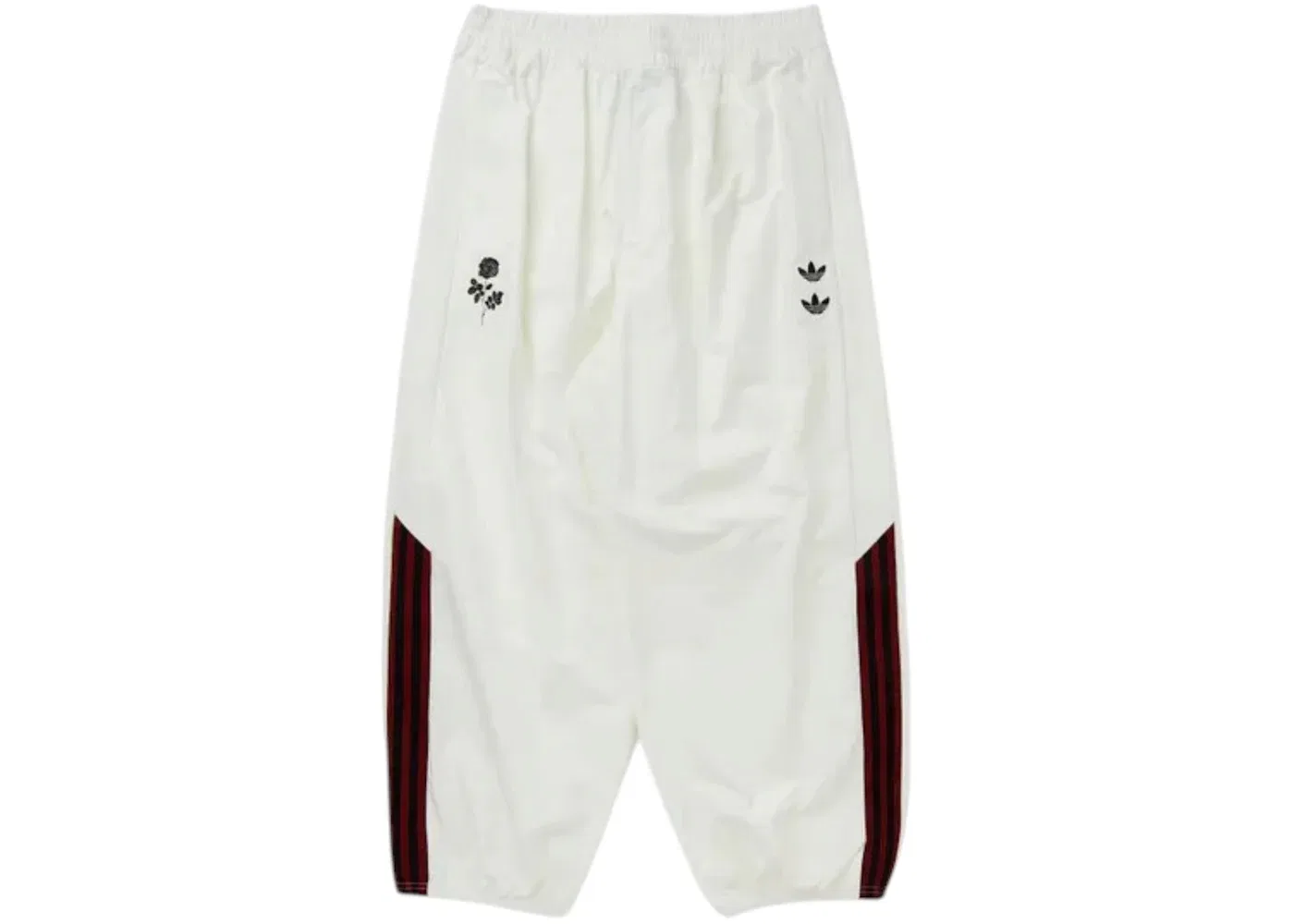 Унисекс спортивные брюки с принтом Willy Chavarria Adidas, Off White