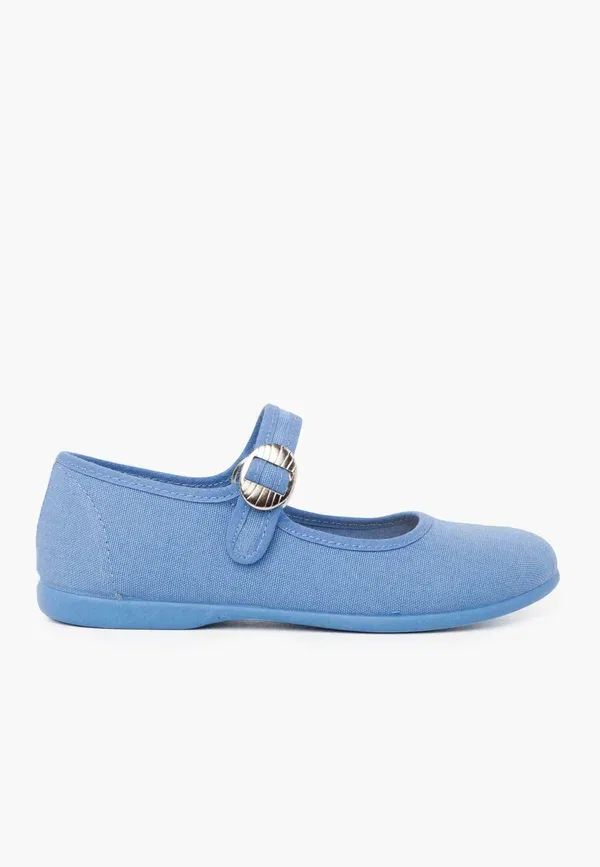 Ботинки текстильные Baby shoes Pisamonas, Azul Azafata, голубой