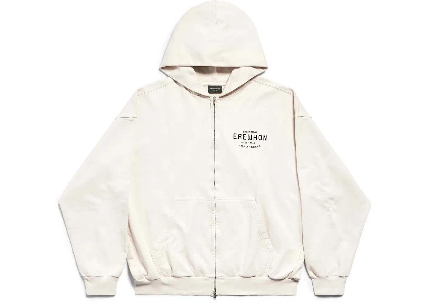 Унисекс худи Balenciaga x Erewhon Los Angeles, Beige/Black