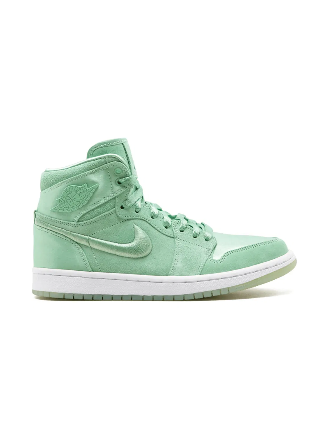 Кроссовки Air Jordan 1 'Season of Her' зеленые, зеленый