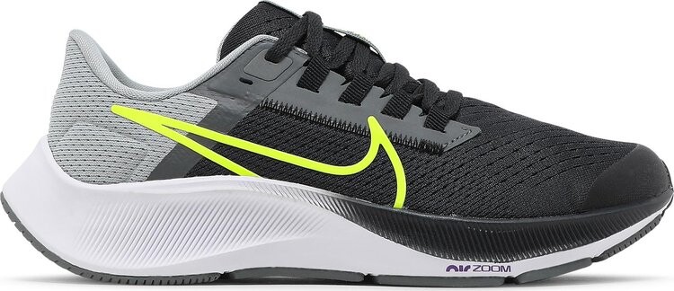 

Кроссовки Nike Air Zoom Pegasus 38 GS 'Dark Smoke Grey Volt', серый