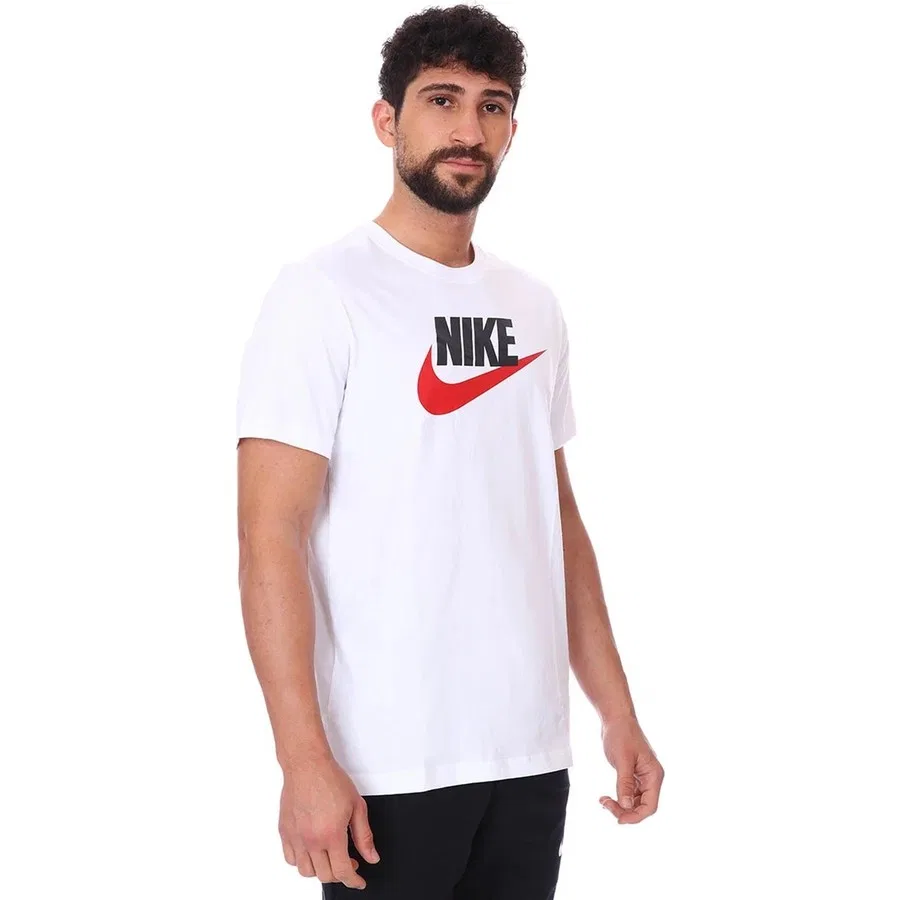 Футболка мужская с принтом Icon Future Tee Nike, Белый — фото 4