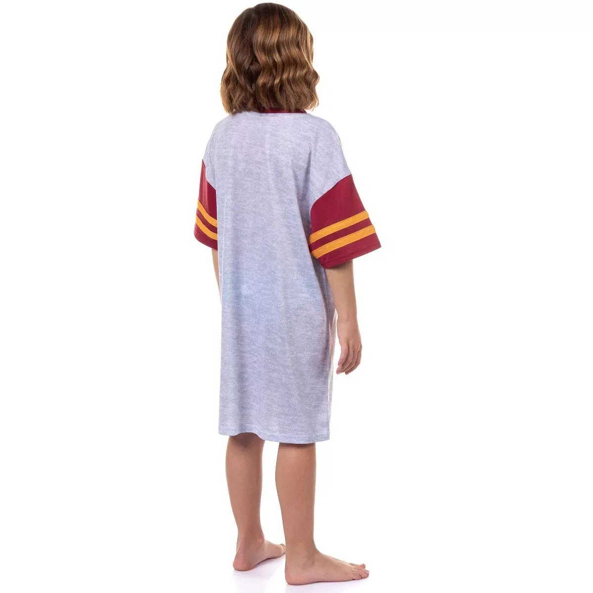Детская ночная рубашка для девочек с принтом House Crest Harry Potter INTIMO, Red — фото 4