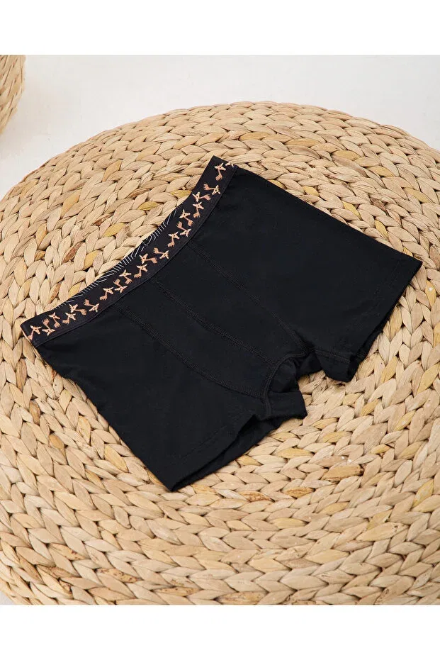Детские боксеры для мальчиков из микро-модала Tencel Modal Kids Boxer Mutig, Black