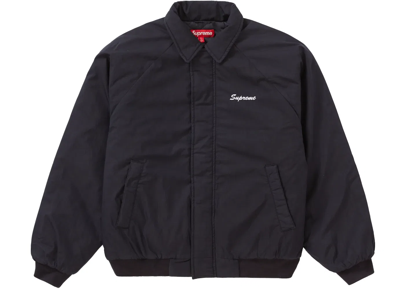 Мужская куртка с вышивкой Supreme Peace Embroidery Work Jacket Supreme, Navy — фото 3